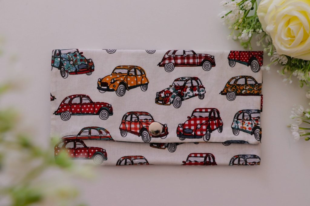 pochete motif voiture